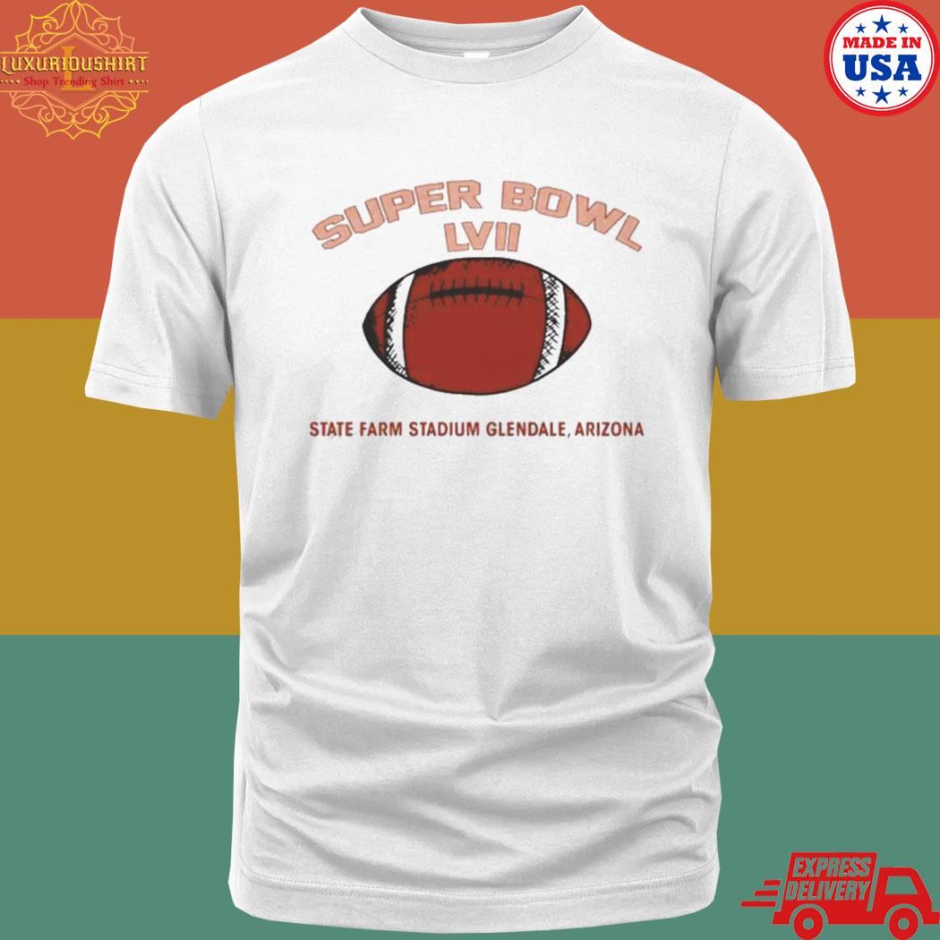 Official Super Bowl Lvii State Farm Stadium Glendale Arizona Shirt