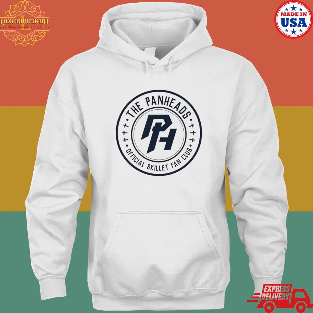 Official The panheads skillet fan club T-s hoodie