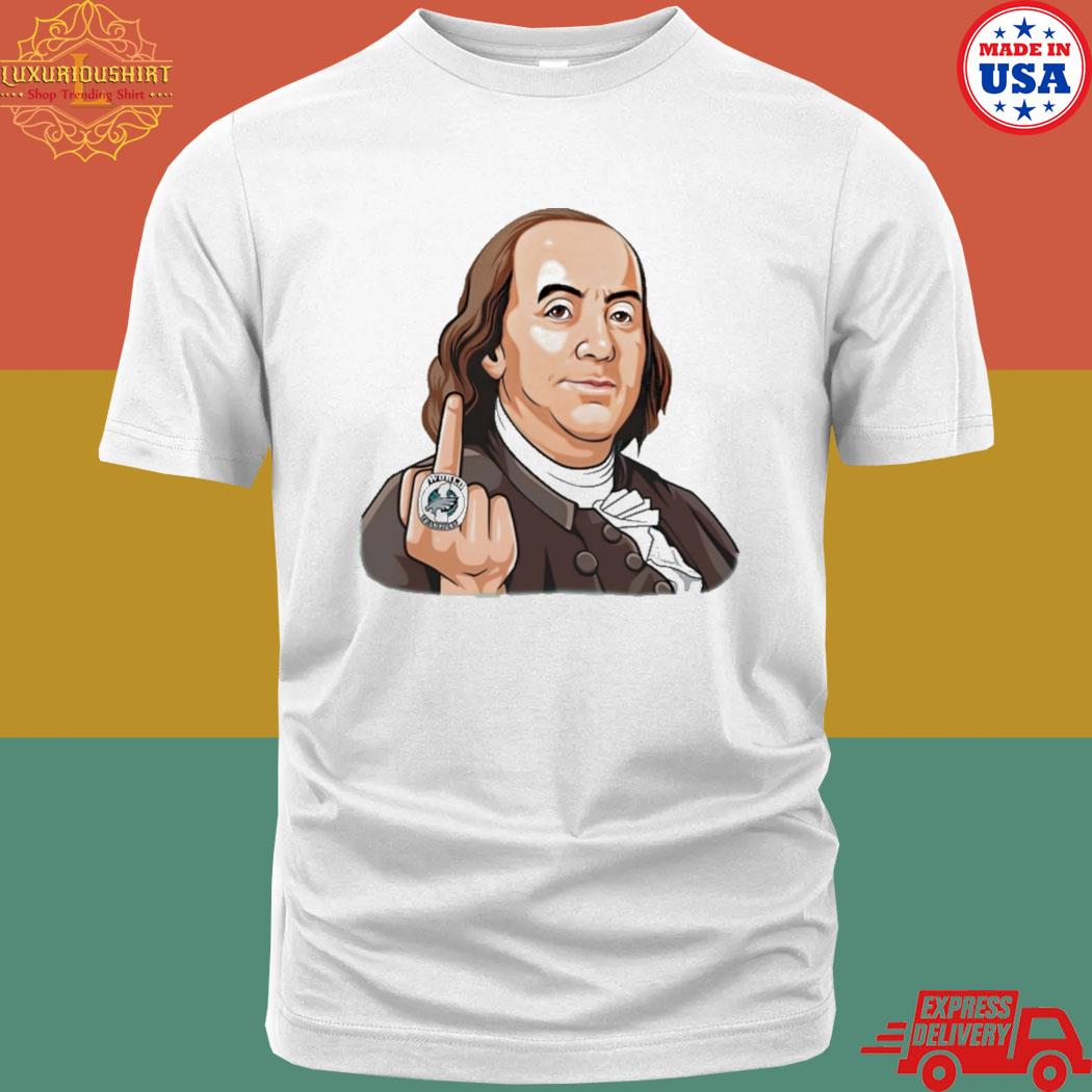Official The Tape Don’t Lie Benjamin Franklin Middle Finger Shirt