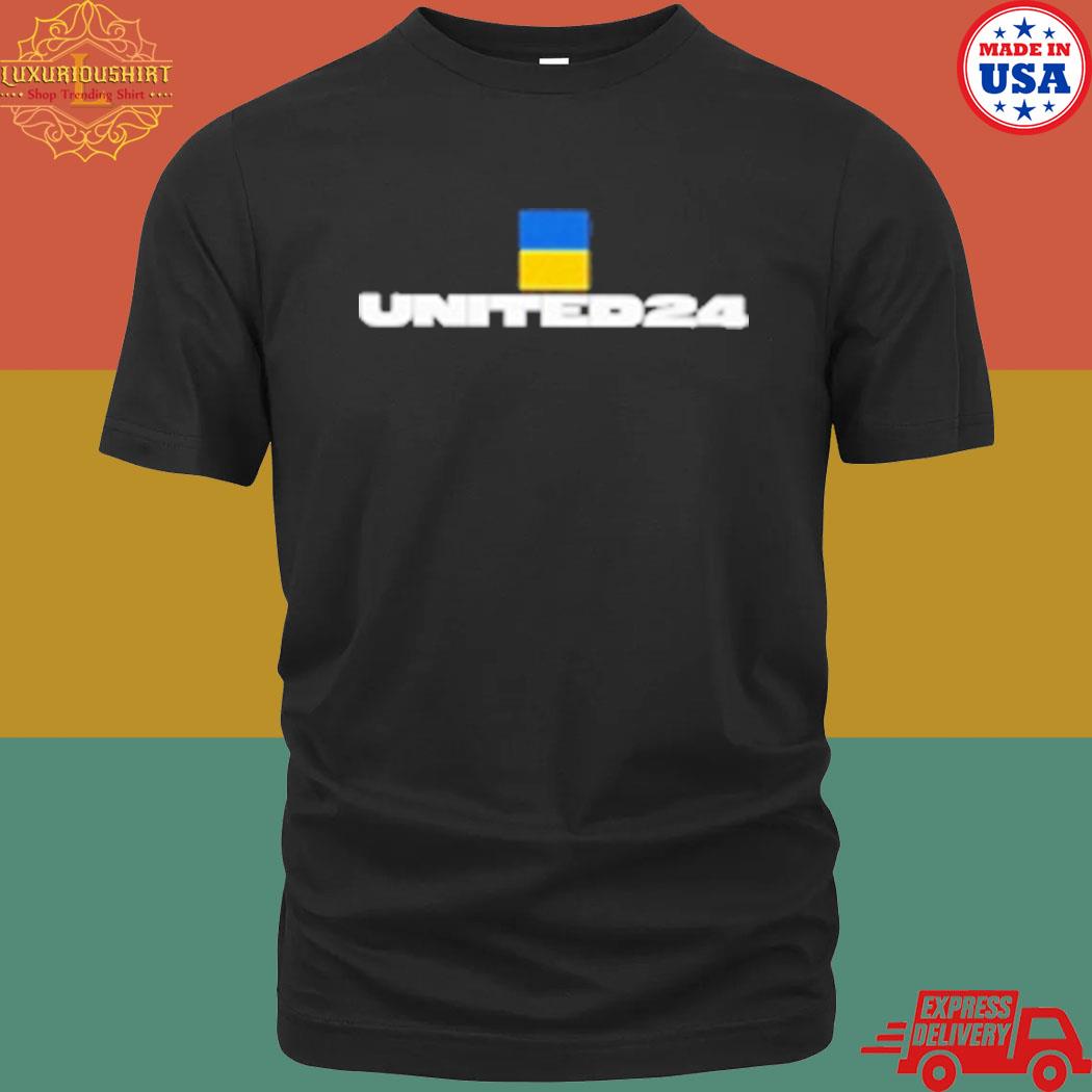 Official Ukraine Flag United24 Shirt
