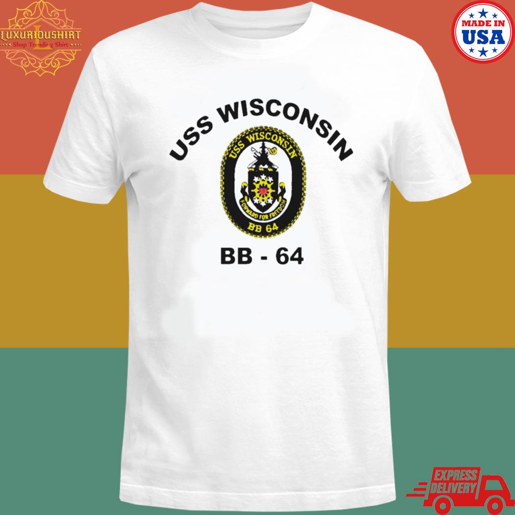 Official Uss Wisconsin bb 64 T-shirt