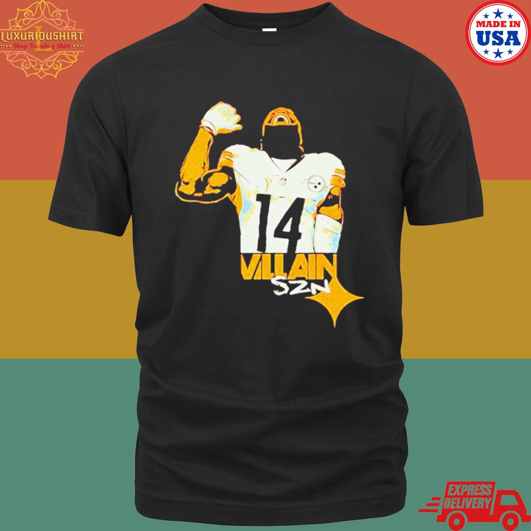 Official Villain Szn George Pickens Pittsburgh Steelers Shirt