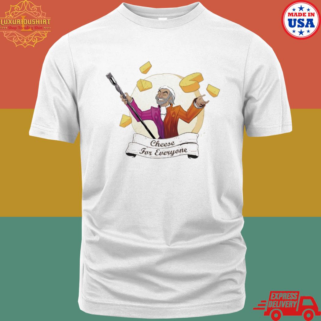 Official Wes Johnson Cheese For Everyone Shirt