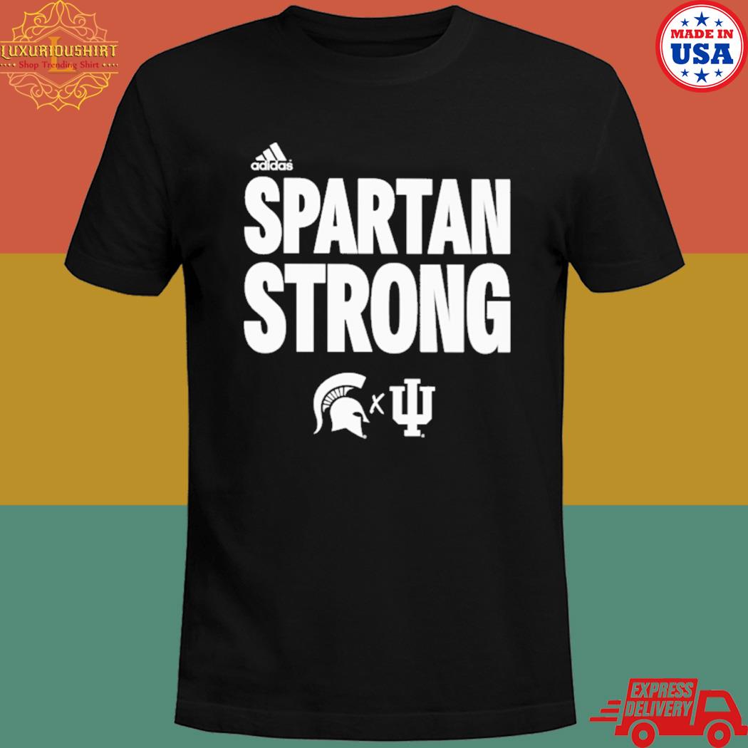 Spartan strong Michigan state vs Indiana basketball shirt