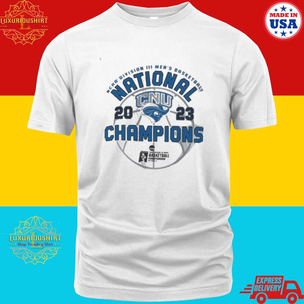 Christpher Newport University Captains Men’s Basketball 2023 Ncaa Division Iii National Champions Shirt