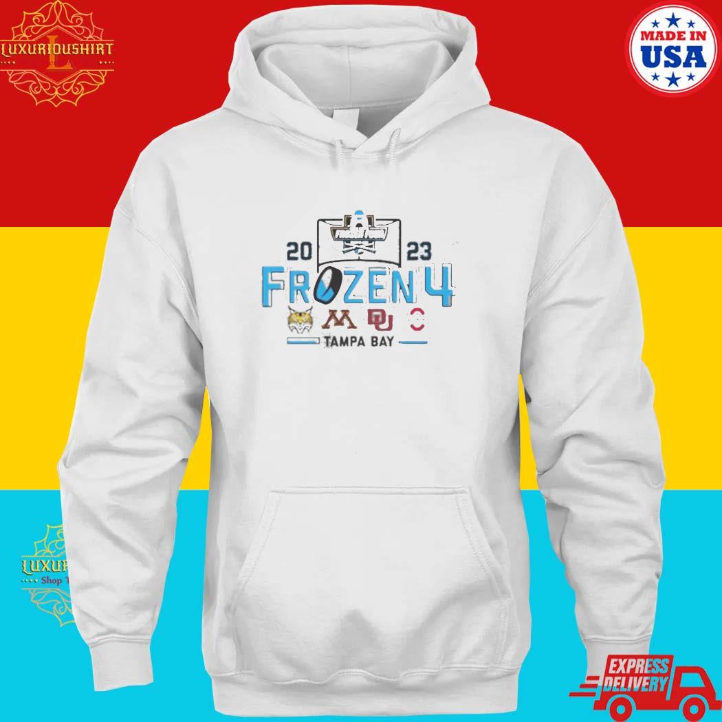 Official 2023 Ncaa Men’s Frozen Four Tampa Bay Shirt hoodie