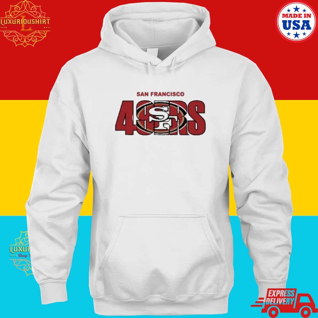 Official 2023 Nfl Draft San Francisco 49ers New Era Cream Big And Tall T-s hoodie