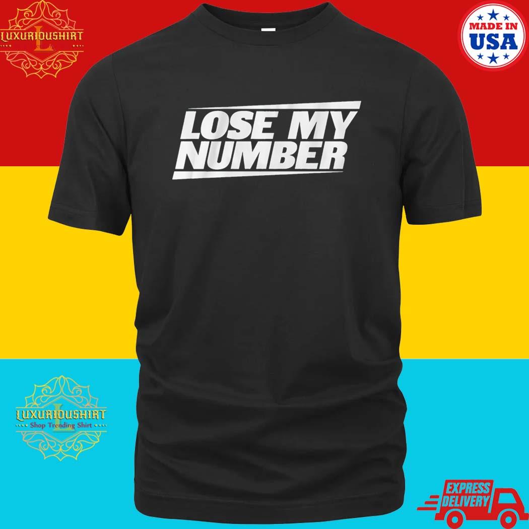 Official Aaron Rodgers Lose My Number Shirt