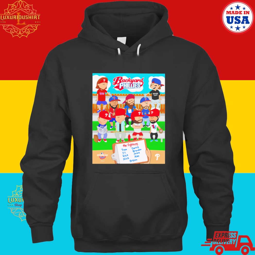 Official Backyard Phillies Shirt hoodie