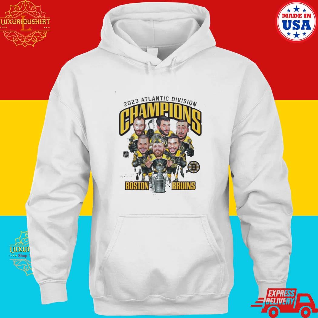 Official Boston Bruins 2022-2023 Atlantic Division Champions Caricatures Shirt hoodie