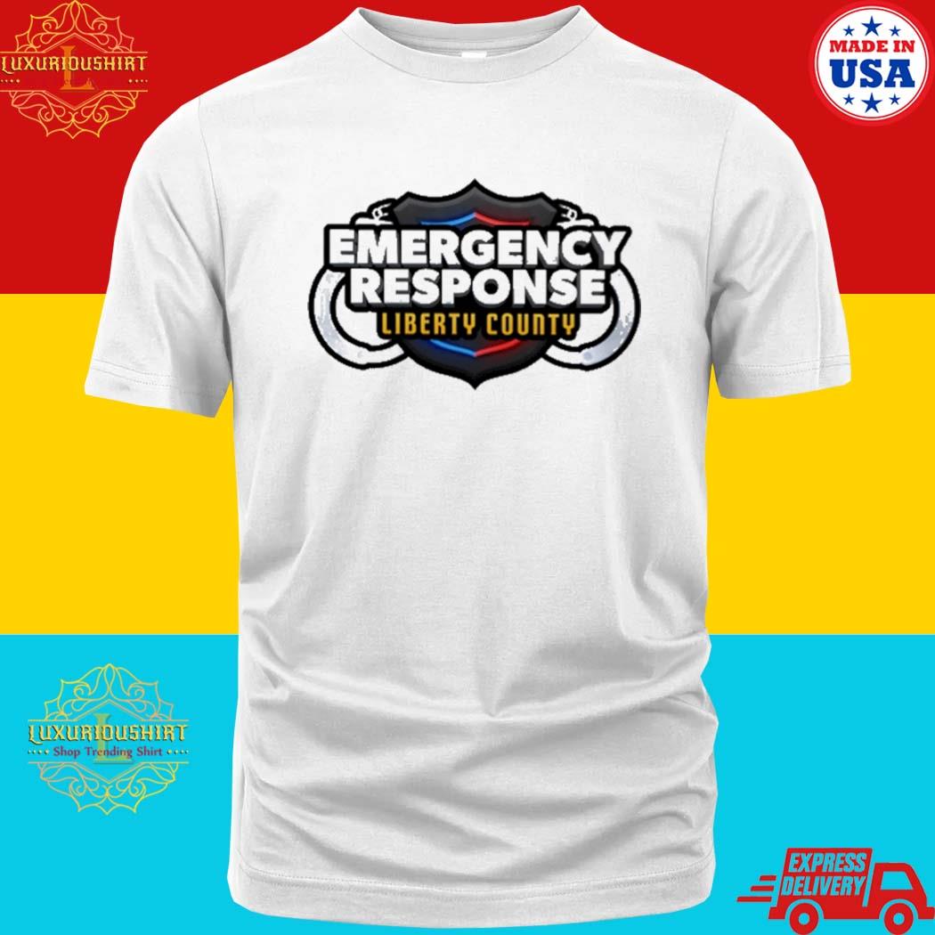 Official Emergency Response Liberty County T-Shirt