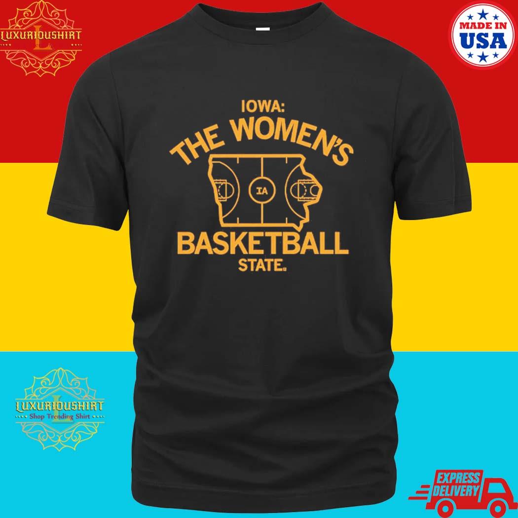 Official Iowa The Women's Basketball State T-shirt