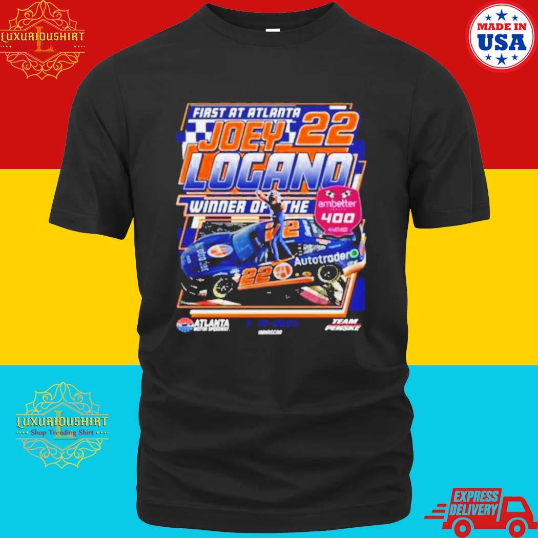 Official joey Logano Winner Of The Atlanta Cup Win 2023 Shirt