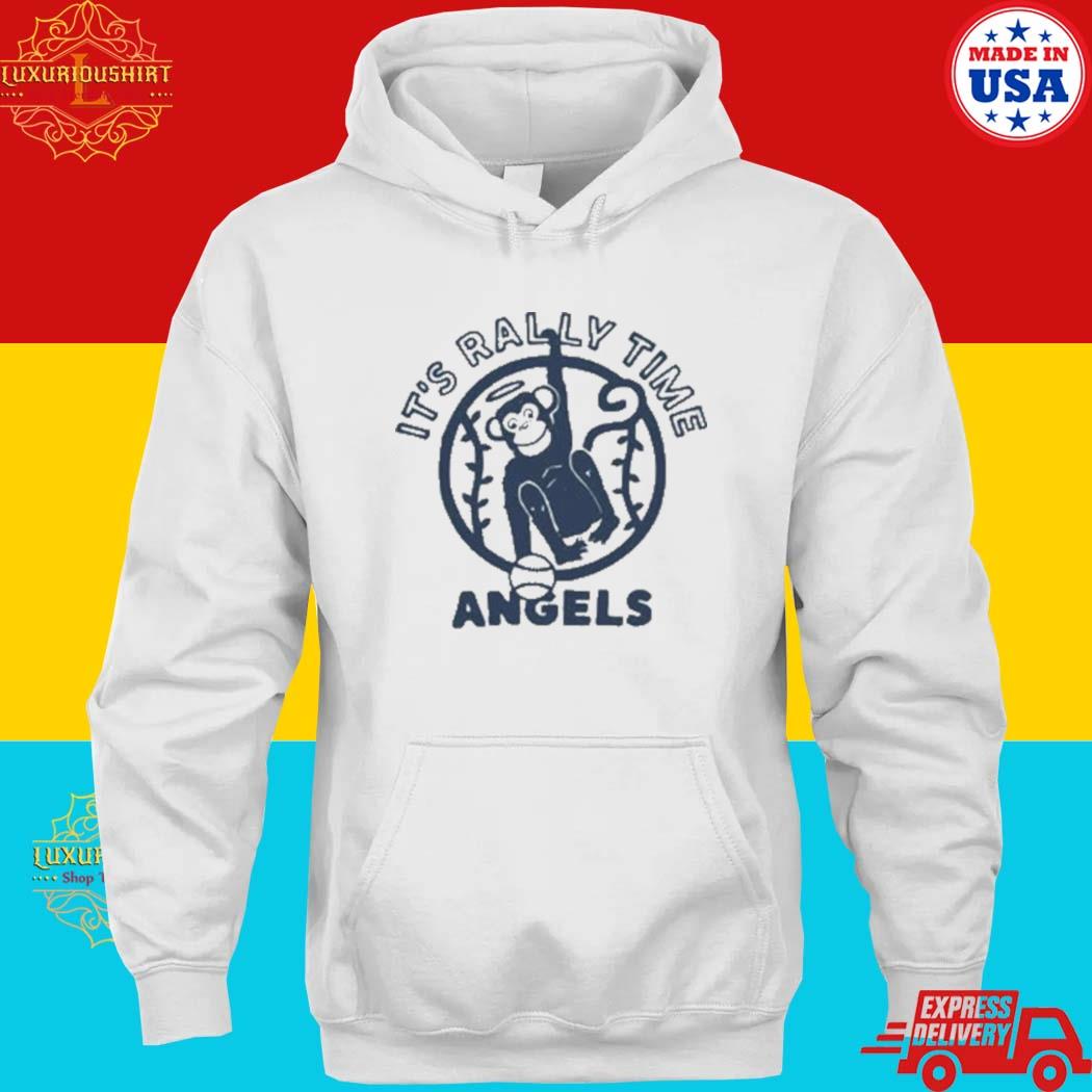 Official los Angeles Angels It's Rally Time Shirt hoodie