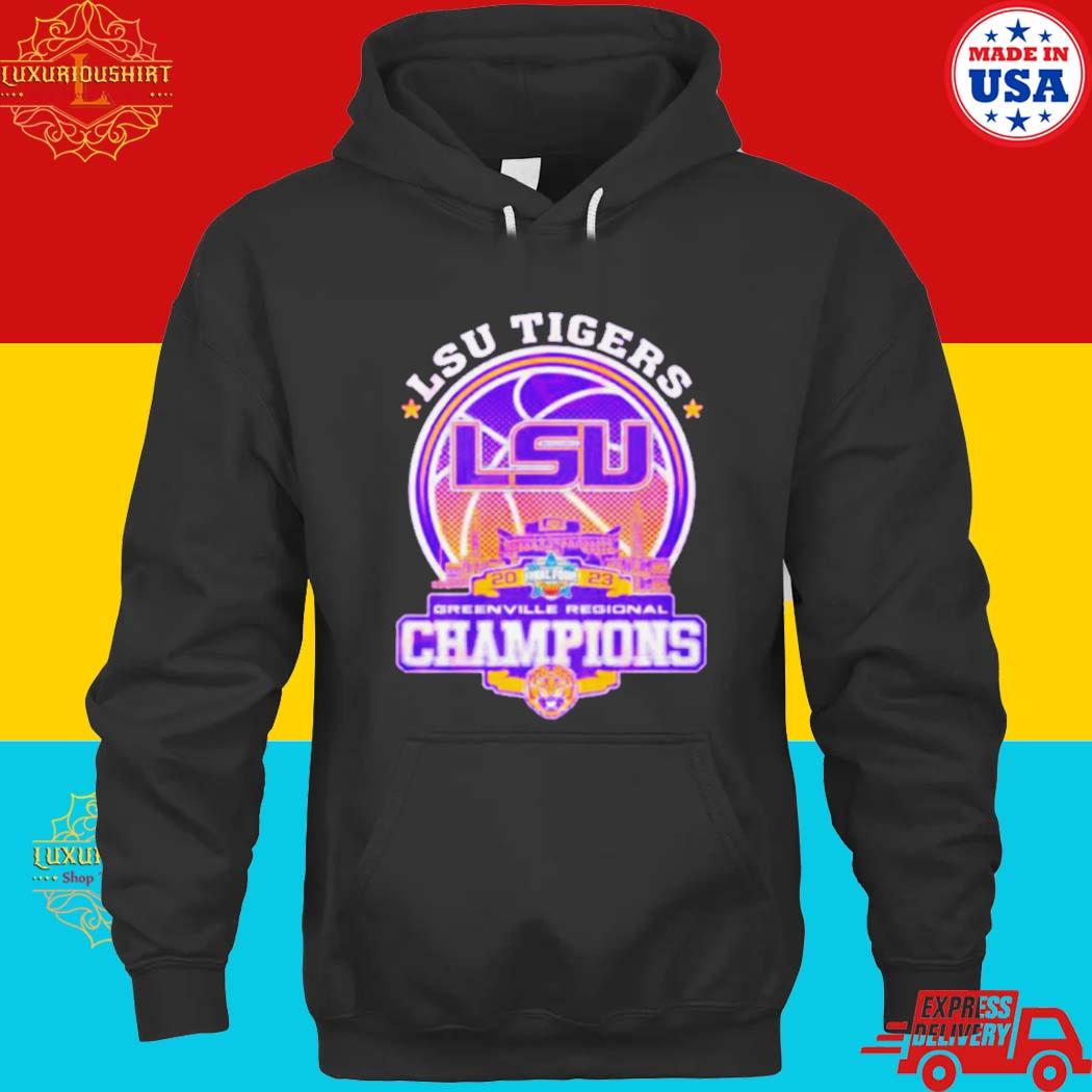 Official lSU Tigers Final Tour 2023 Greenville Regional Champions Shirt hoodie