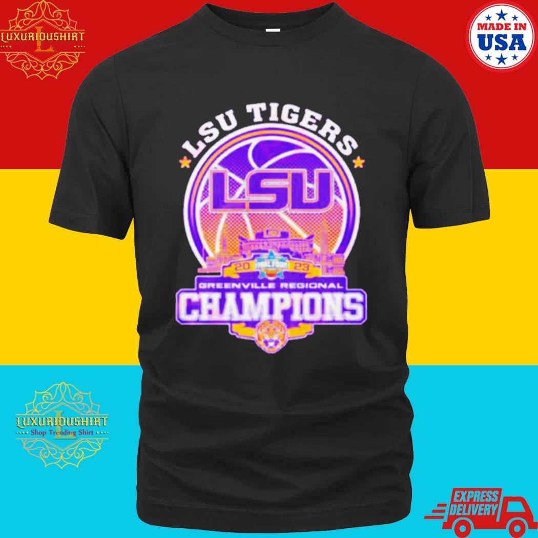 Official lSU Tigers Final Tour 2023 Greenville Regional Champions Shirt