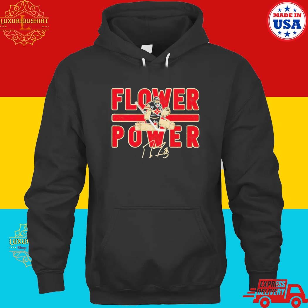 Official marc-andré Fleury Flower Power Signature Shirt hoodie