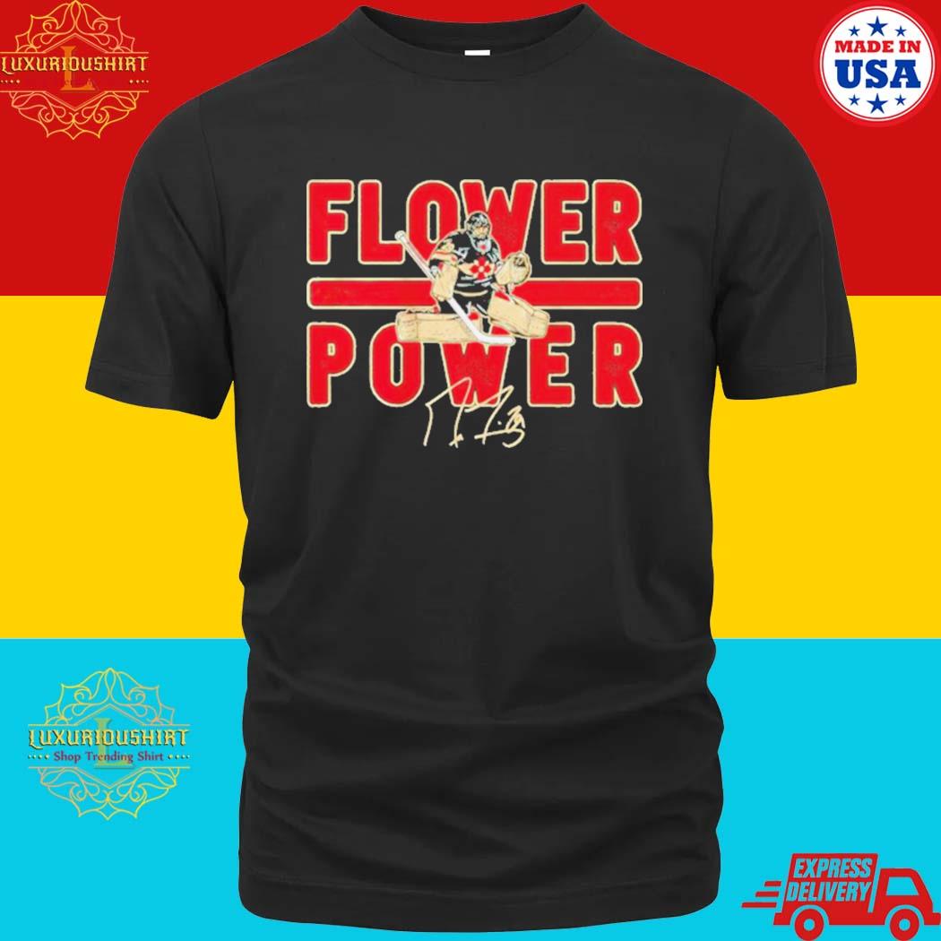 Official marc-andré Fleury Flower Power Signature Shirt