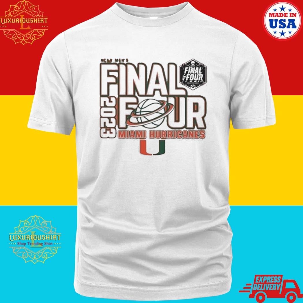 Official Miami 2023 Ncaa Men’s Final Four Shirt