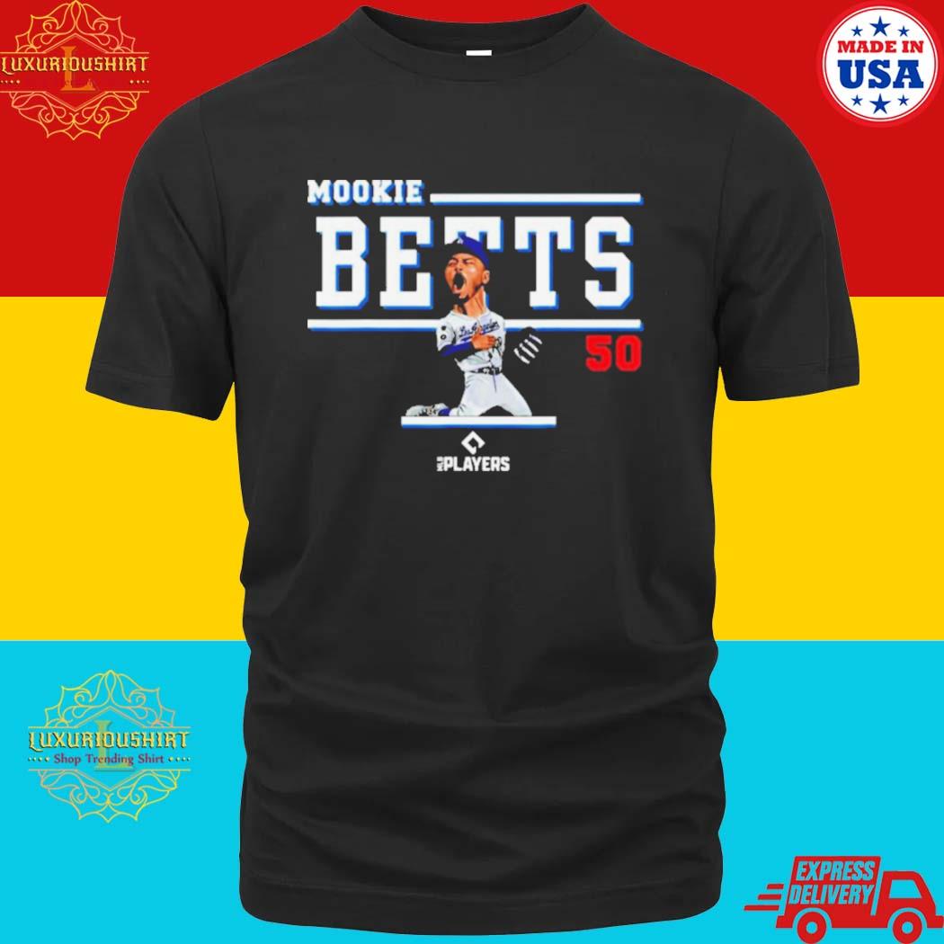 Official mlbpa Major League Baseball Mookie Betts Mlb Mock 2014 Shirt