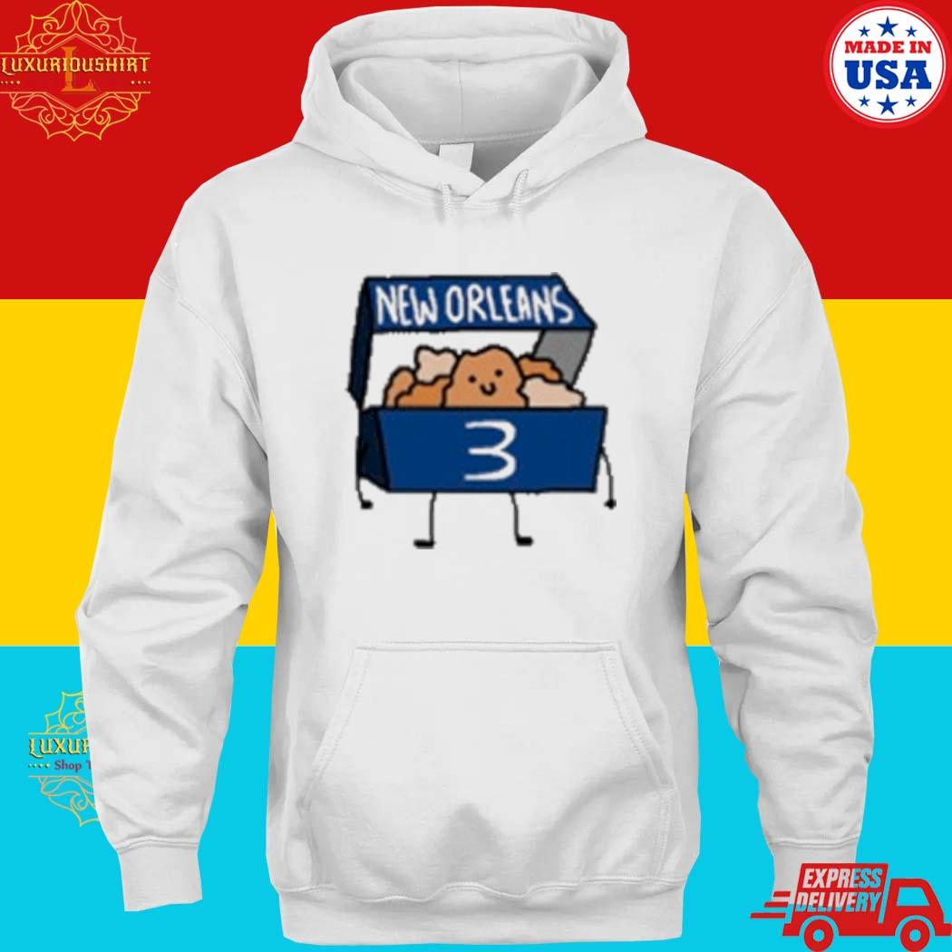 Official Nba Paint Merch Cj Mcnuggets New Orleans 3 Shirt hoodie