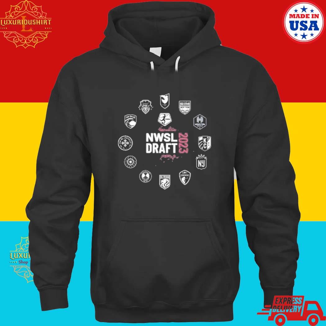 Official nwsl Team 2023 Draft Shirt hoodie