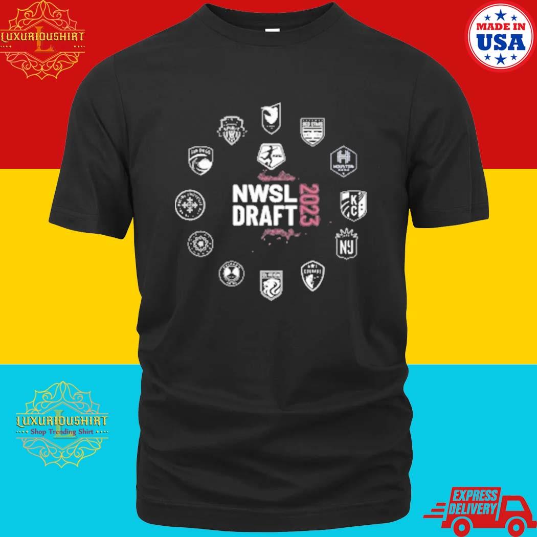 Official nwsl Team 2023 Draft Shirt