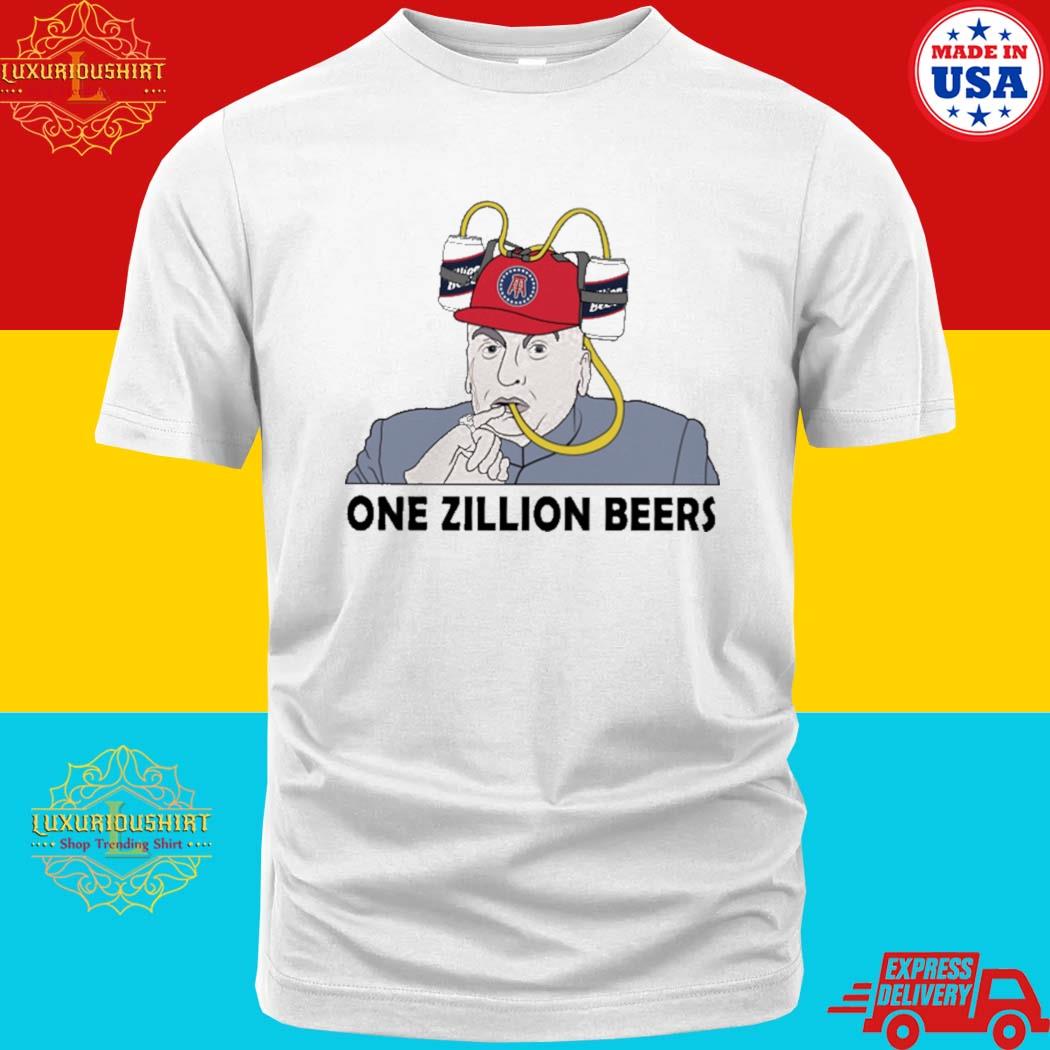 Official One Zillion Beers T-shirt