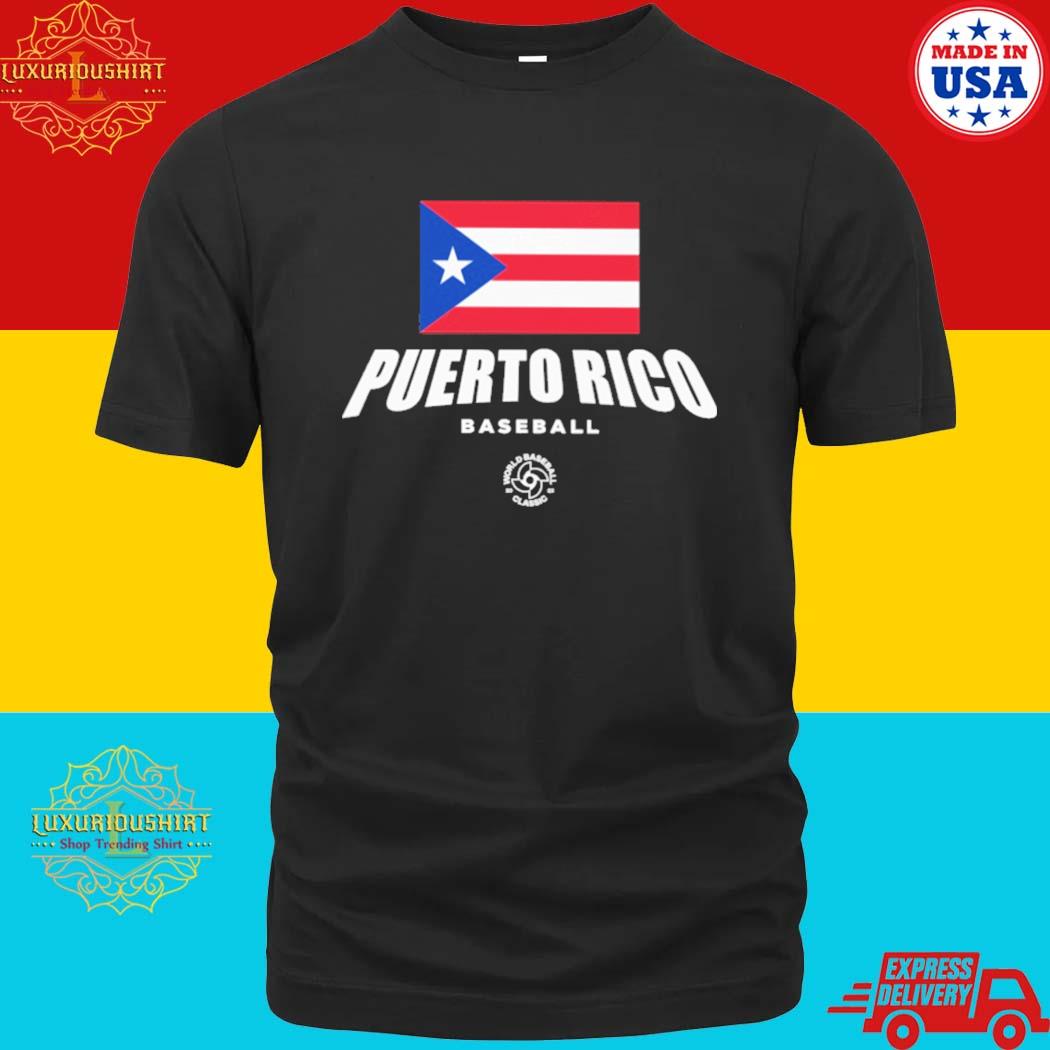 Official Puerto Rico Baseball World Baseball T-Shirt