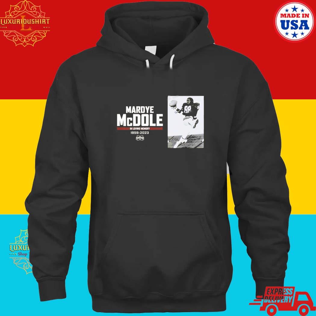 Official RIP Mardye McDole 1959 2023 Thank You For The Memories T-Shirt hoodie