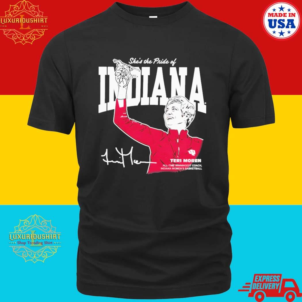 Official She's The Pride Of Indiana Teri Moren Shirt