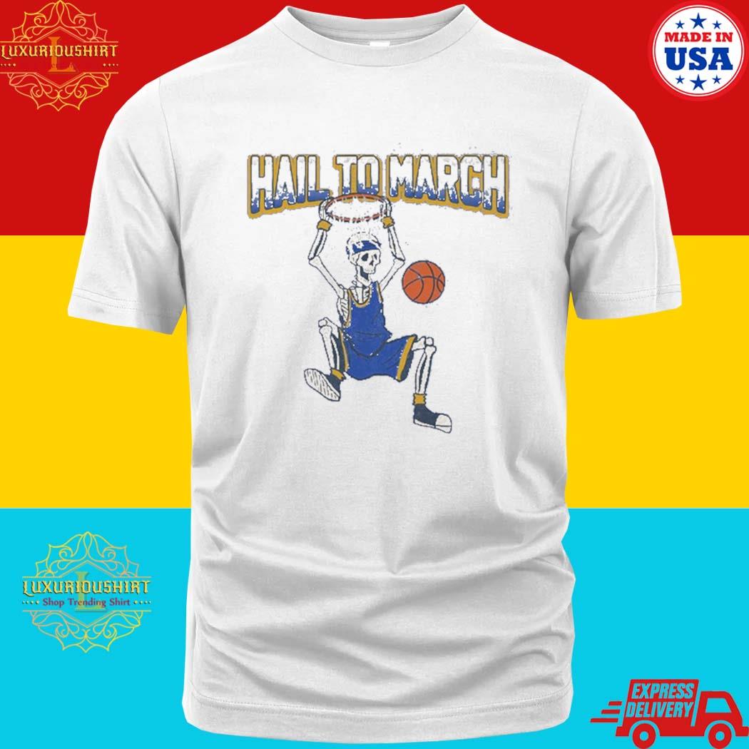 Official Skeleton Hail To March T-shirt