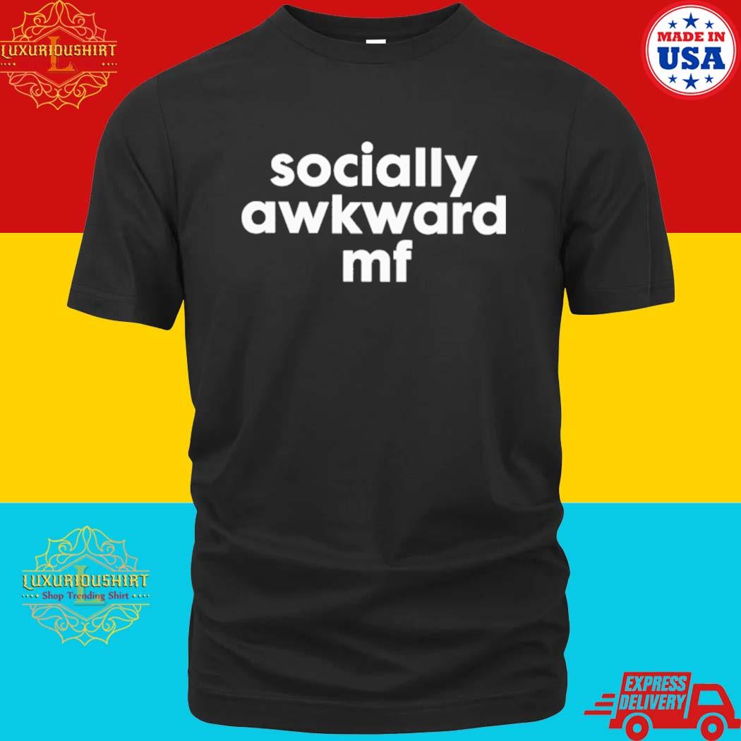 Official Socially Awkward Mf Isaac Anderson Shirt