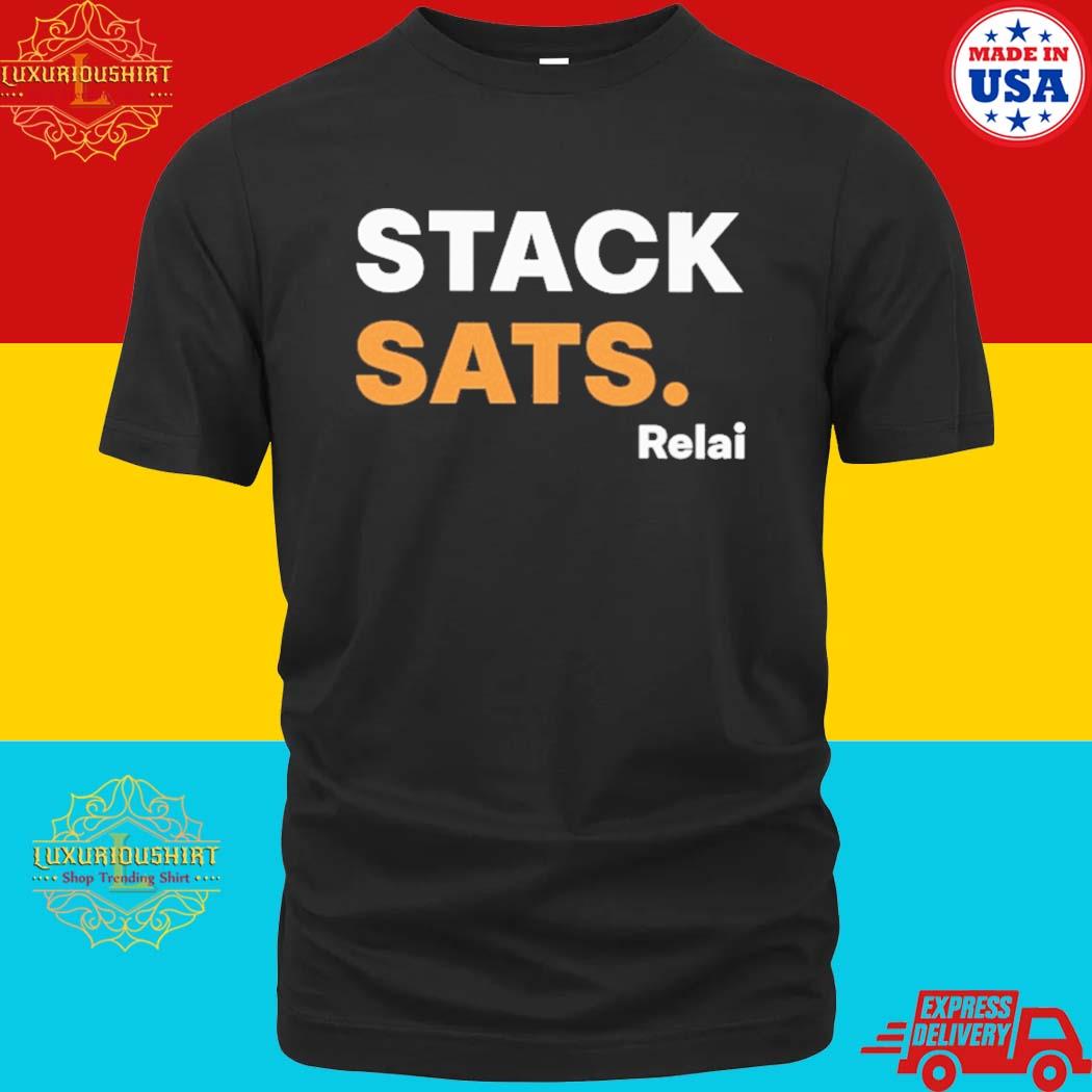 Official Stack Sats Relai Shirt