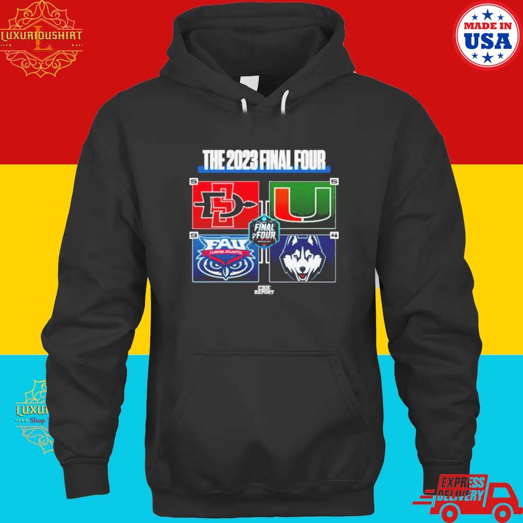 Official The 2023 Final Four 4 Teams Group Logo Shirt hoodie