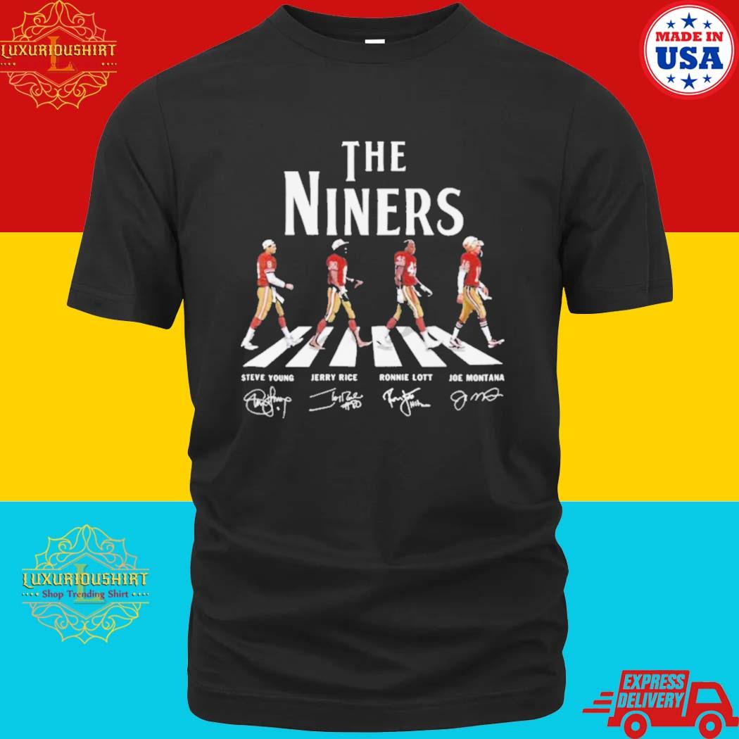 Official The Niners 2023 Abbey Road Signatures Shirt – Burgerstee