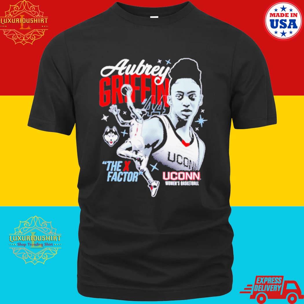 Official uconn Huskies Women’s Basketball Aubrey Griffin The X Factor Shirt