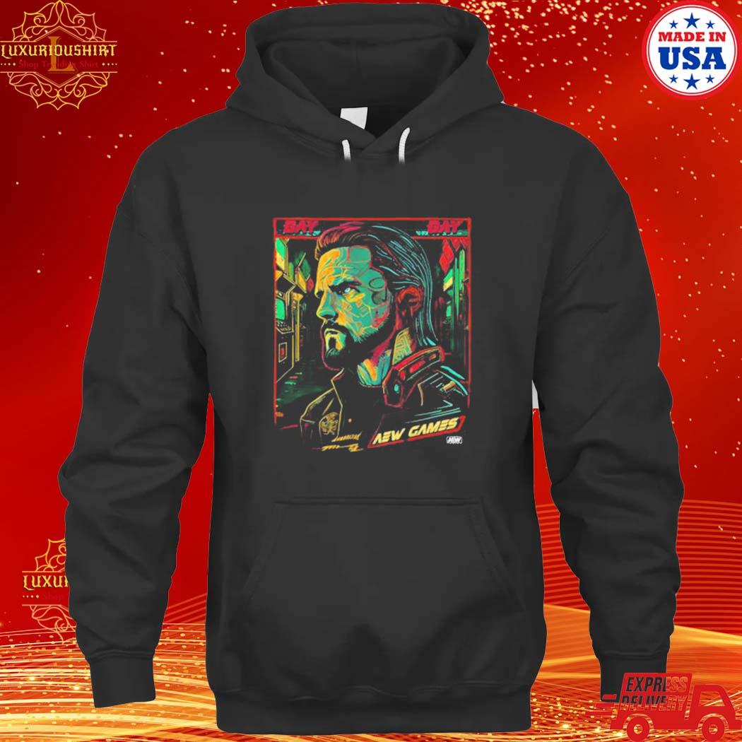 Official Adam Cole Bay Bay Aew Arcade Shirt hoodie