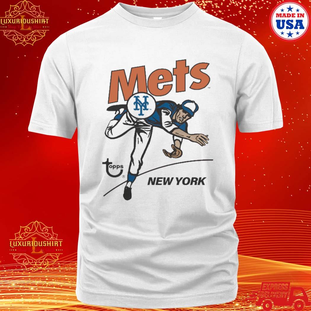 Baseball X Mlb X Topps New York Mets Shirt