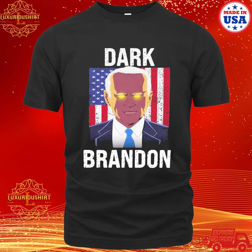 Official Dark Brandon American Flag Meme T-Shirt