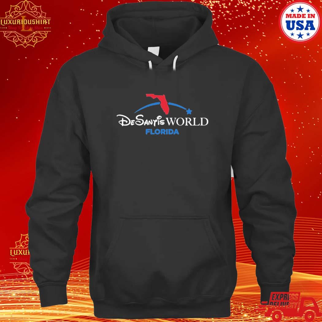 Official Desantis World Florida Shirt hoodie