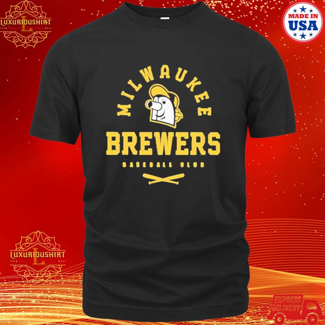 Official Milwaukee Brewers Baseball Club Shirt