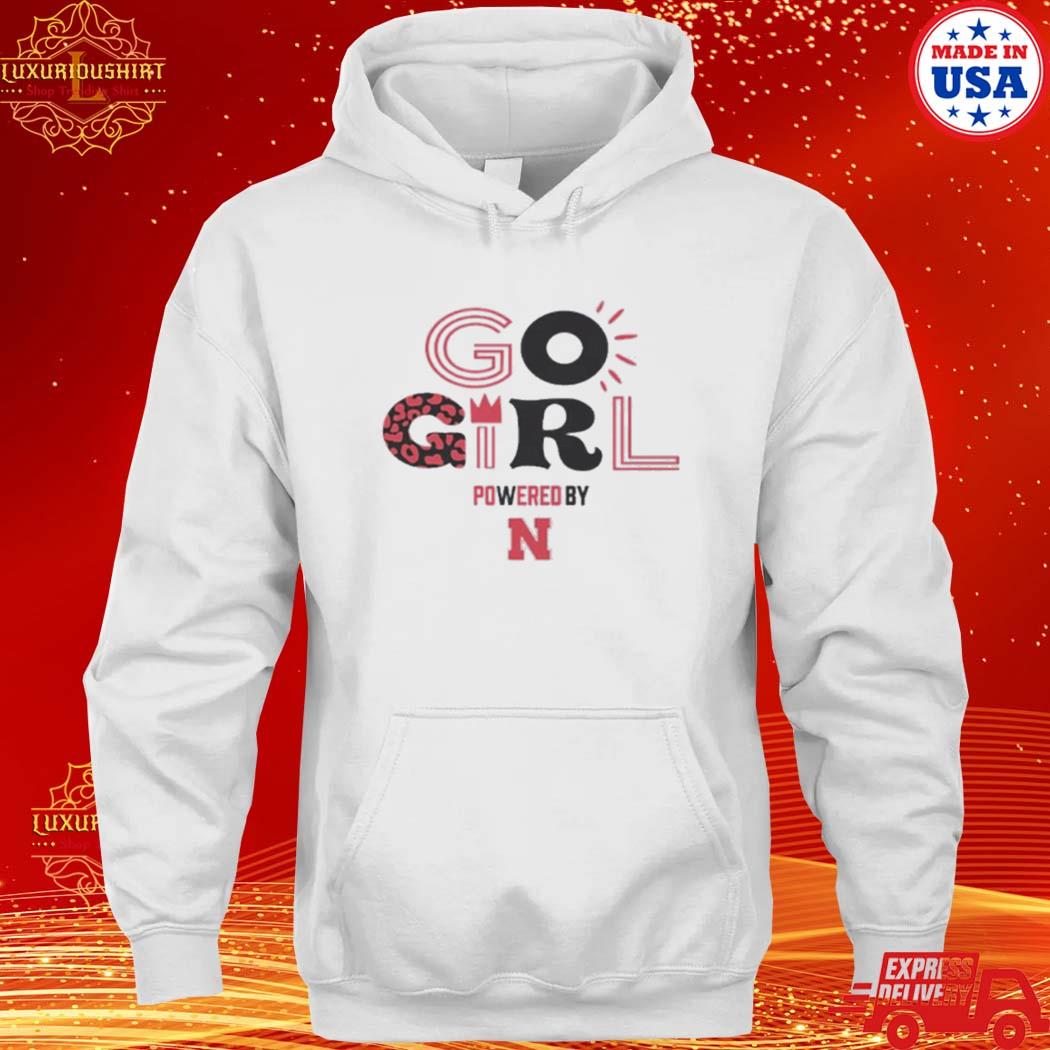 Official nebraska Huskers Gameday Poweredby Go Girl Shirt hoodie