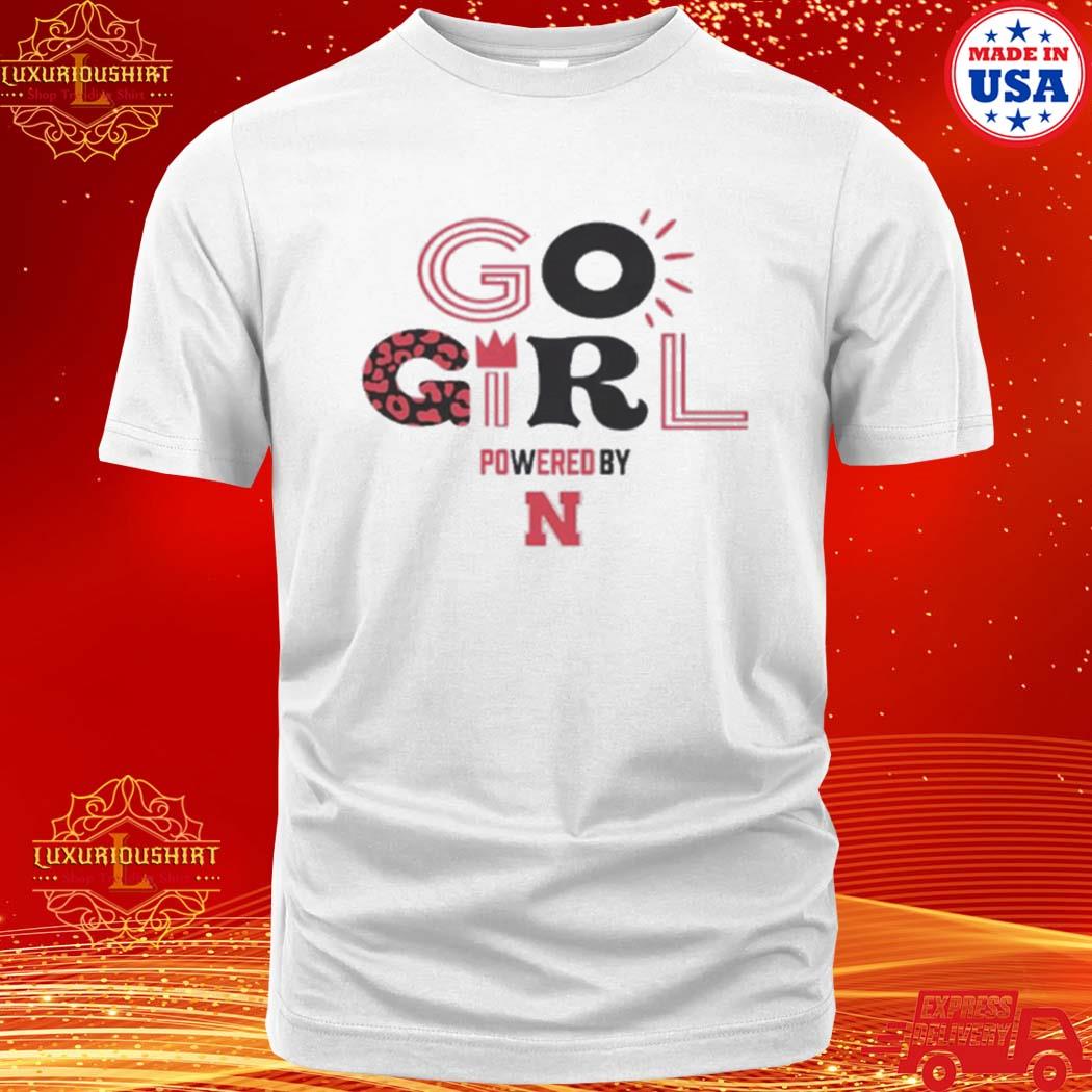 Official nebraska Huskers Gameday Poweredby Go Girl Shirt