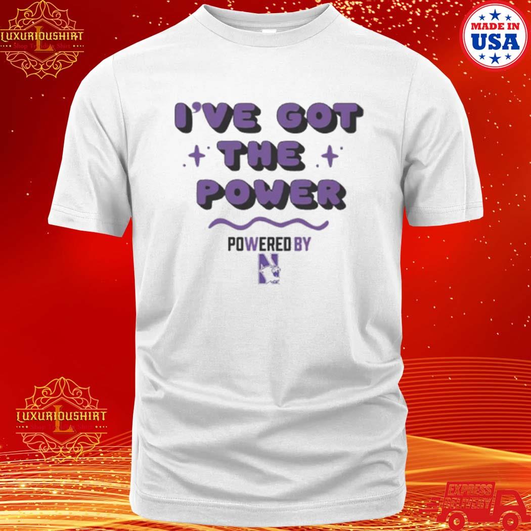 Official northwestern Wildcats Gameday Poweredby Got The Power Shirt