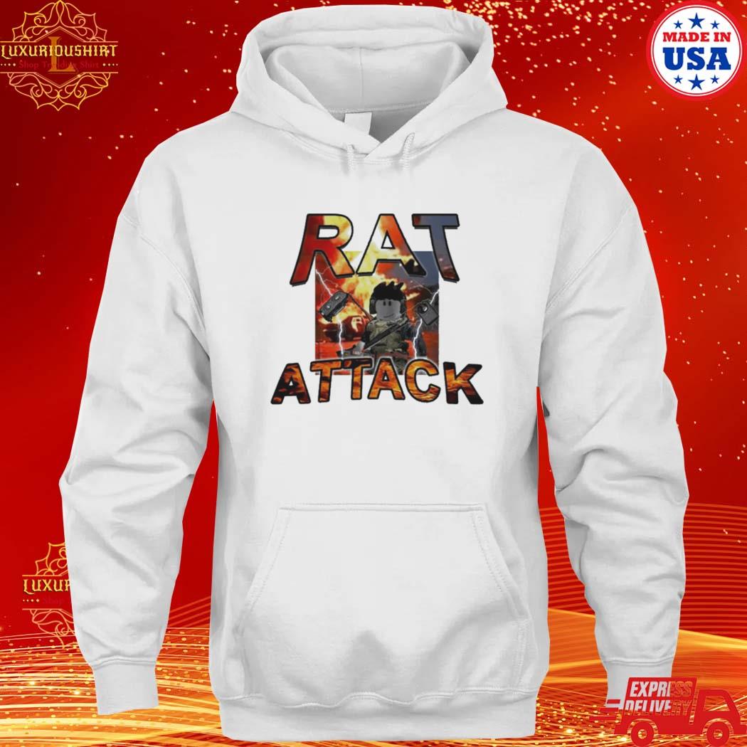 Official rat Attack Game Shirt hoodie