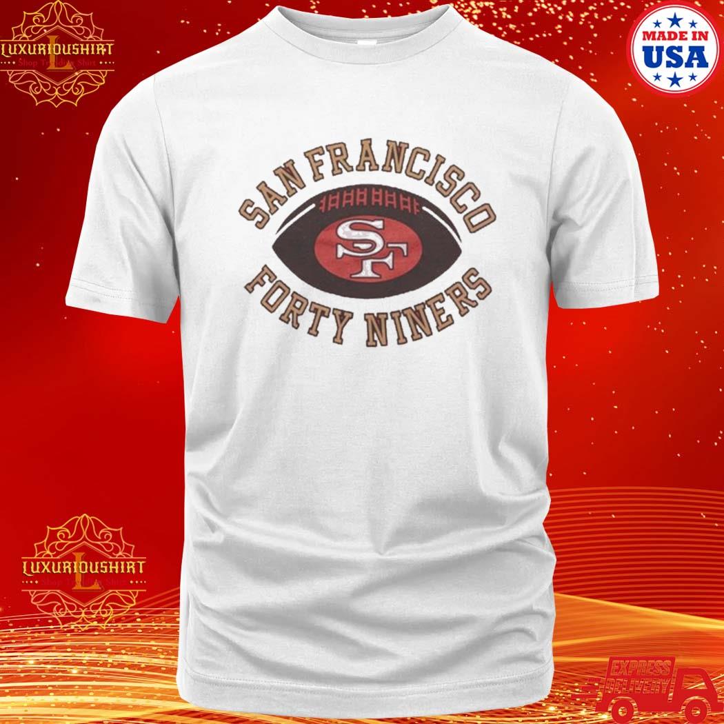 Official san Francisco 49ers Pigskin Football Shirt