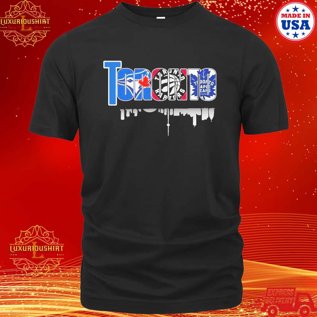 Official Toronto Skyline Sport Teams Logo Shirt