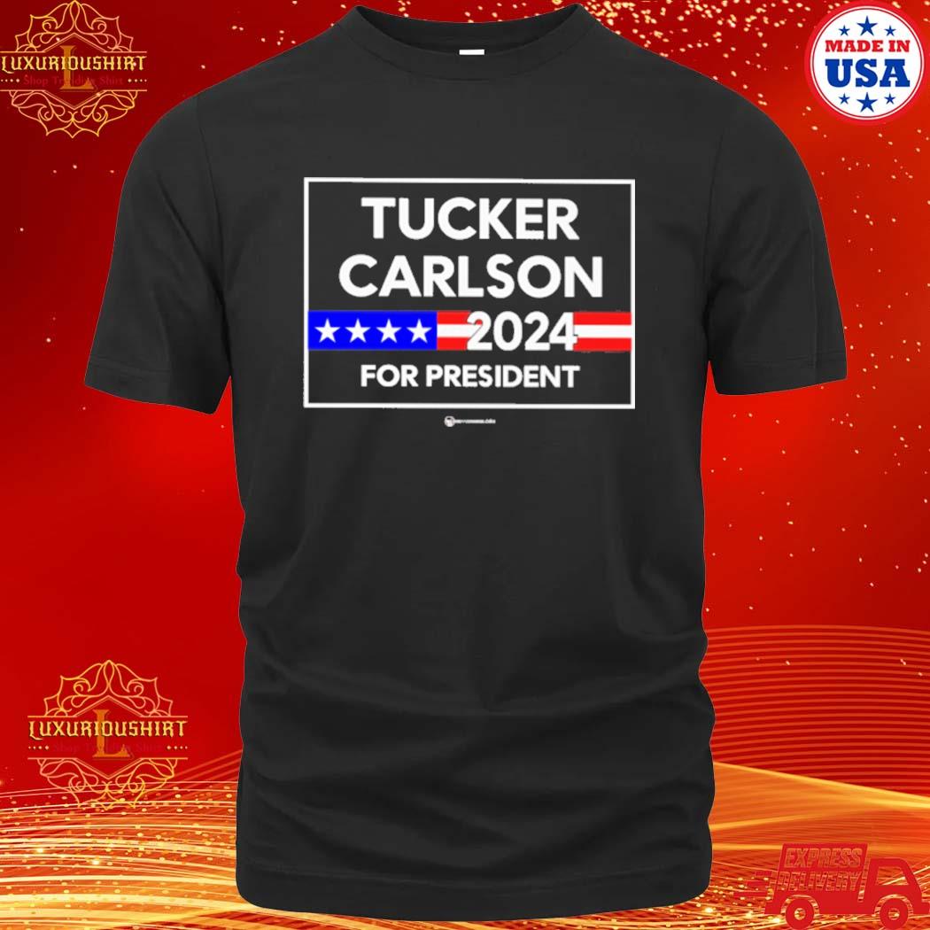 Official Tucker Carlson For President 2024 Shirt