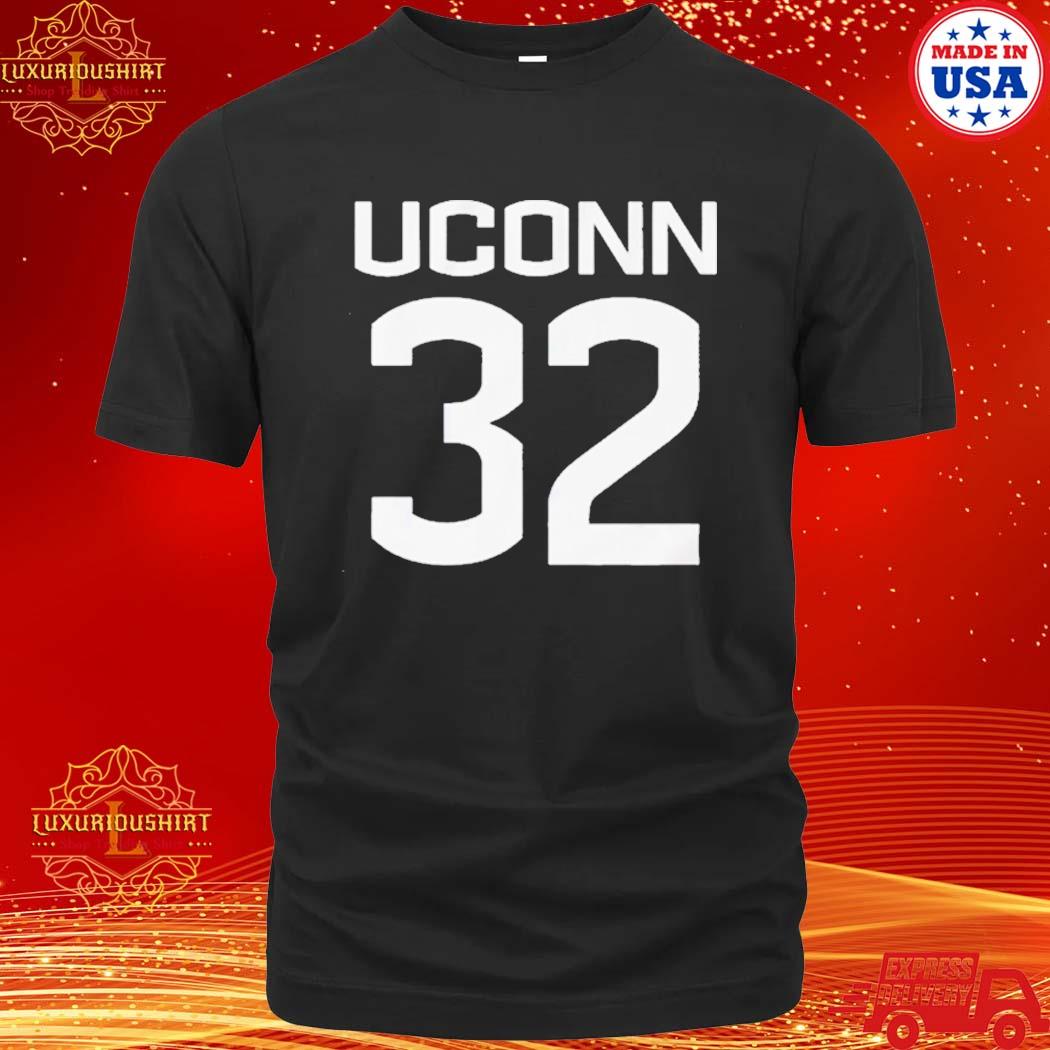 Official Uconn Basketball Donovan Clingan 32 T-shirt